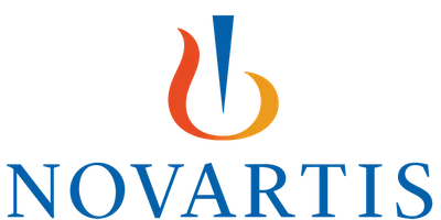 Novartis logo – multinational pharmaceutical corporation